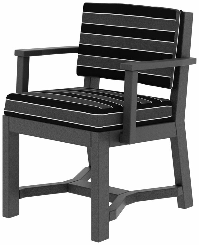 Base Color: Dark Gray | Fabric Color: Peyton Granite