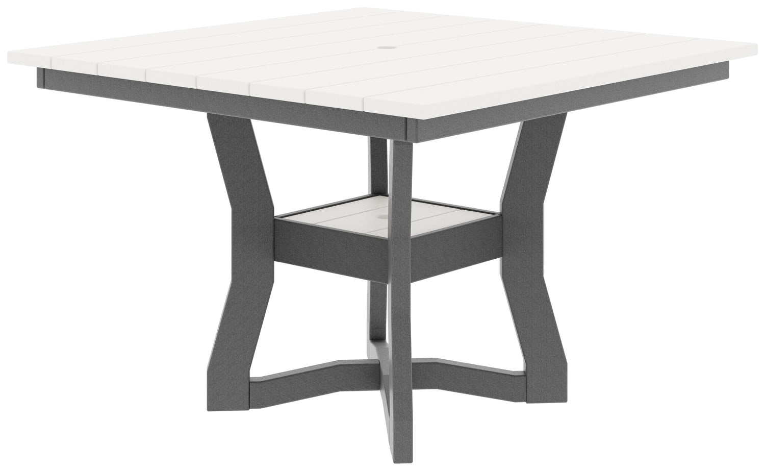 Dining Height - Base Color: Dark Gray | Accent Color: White