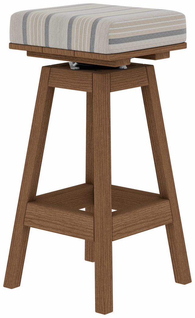 Base Color: Antique Mahogany | Fabric Color: Cove Pebble