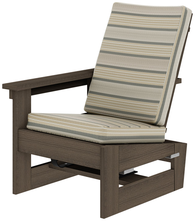 Left End - Base Color: Coastal Gray | Fabric Color: Cove Pebble
