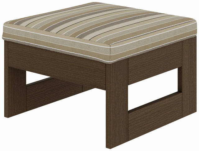 Base Color: Brazilian Walnut | Fabric Color: Milano Char