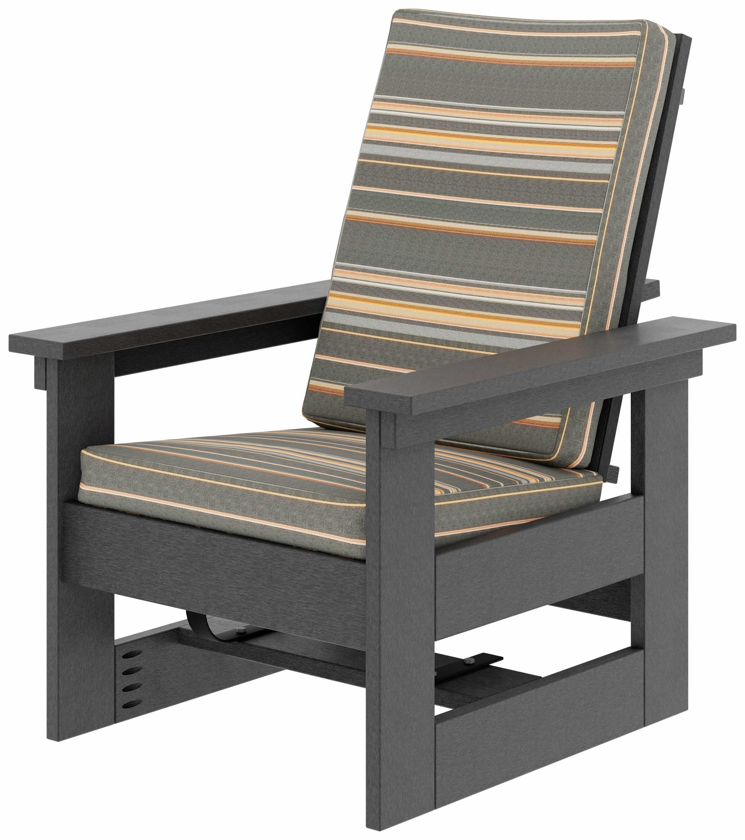 Base Color: Dark Gray | Fabric Color: Stanton Graystone