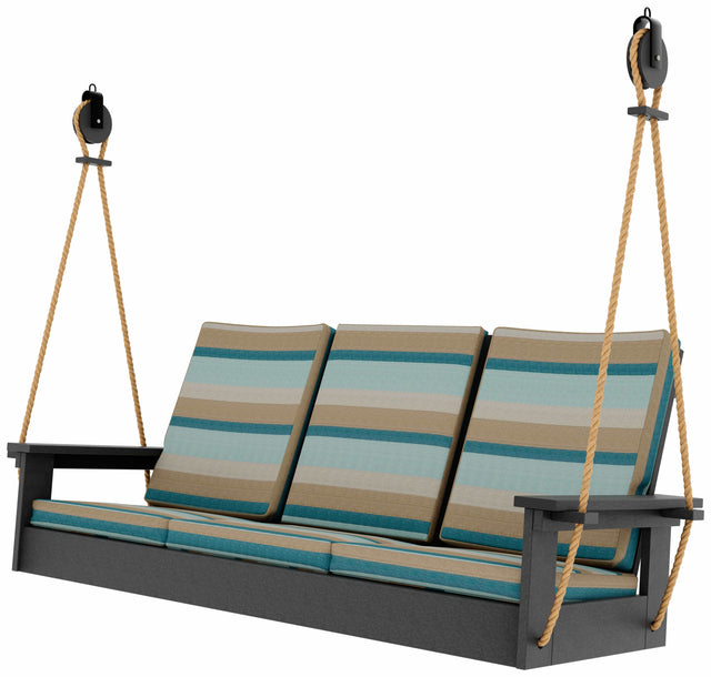 Base Color: Dark Gray | Fabric Color: Gateway Mist