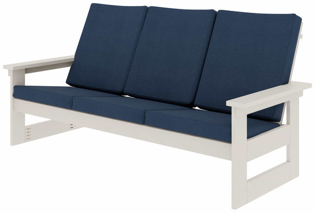 Base Color: White | Fabric Color: Spectrum Indigo