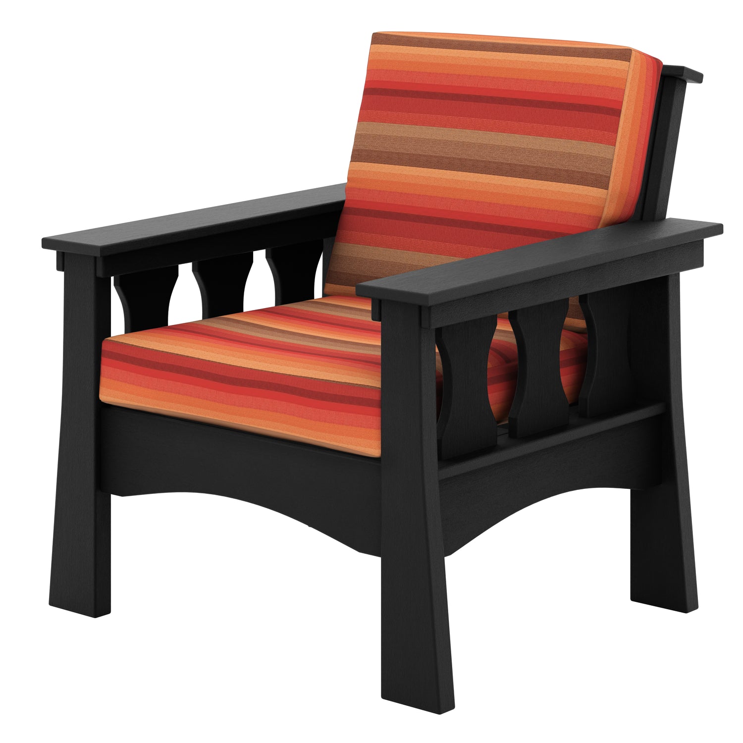Base Color: Black | Fabric Color: Astoria Sunset