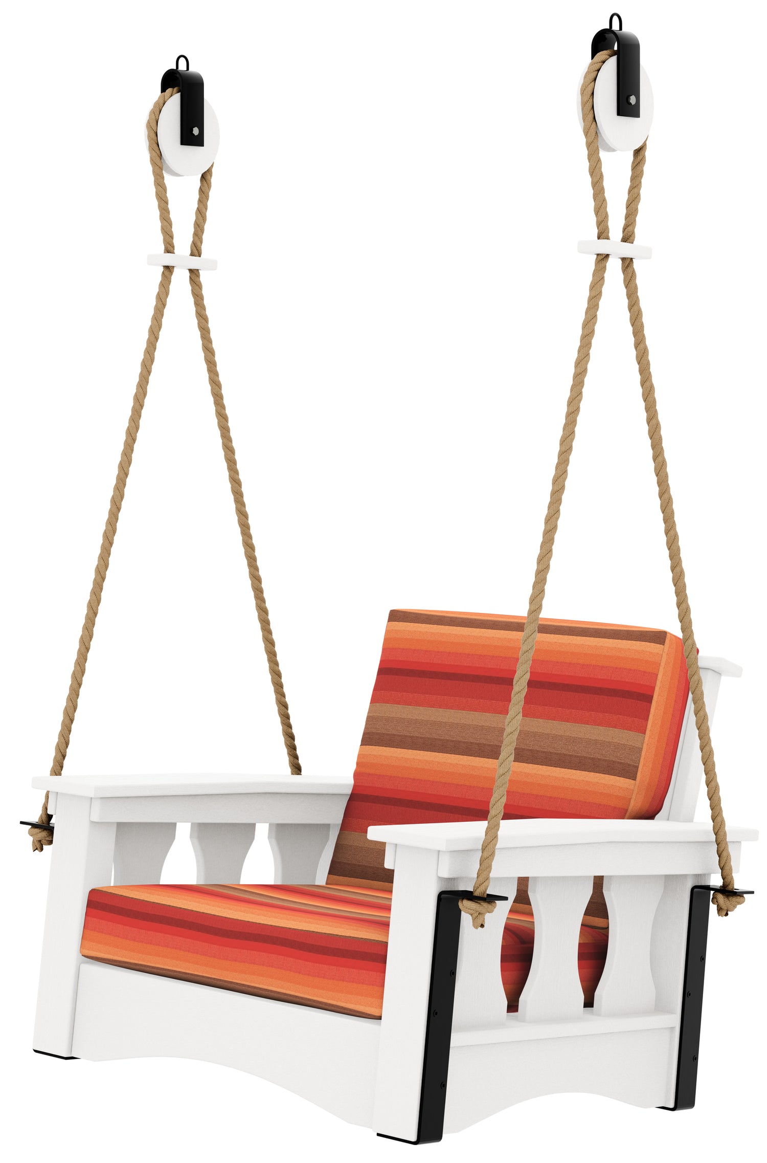 Base Color: White | Fabric Color: Astoria Sunset