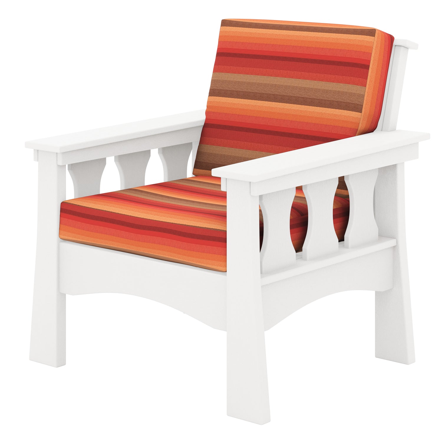 Base Color: White | Fabric Color: Astoria Sunset