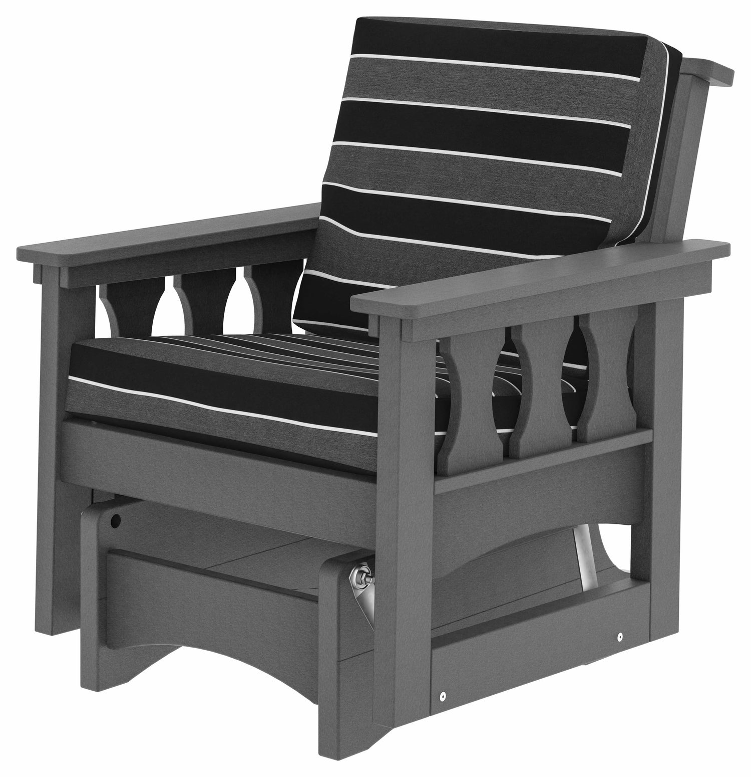 Base Color: Dark Gray | Fabric Color: Peyton Granite