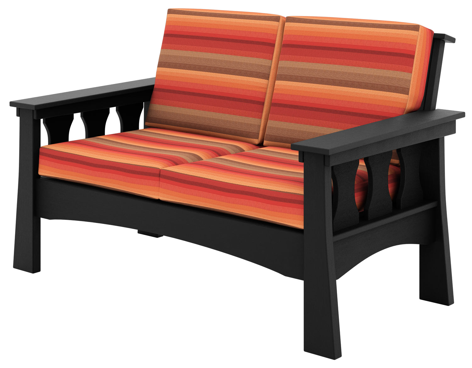 Base Color: Black | Fabric Color: Astoria Sunset