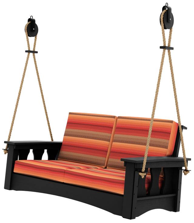 Base Color: Black | Fabric Color: Astoria Sunset