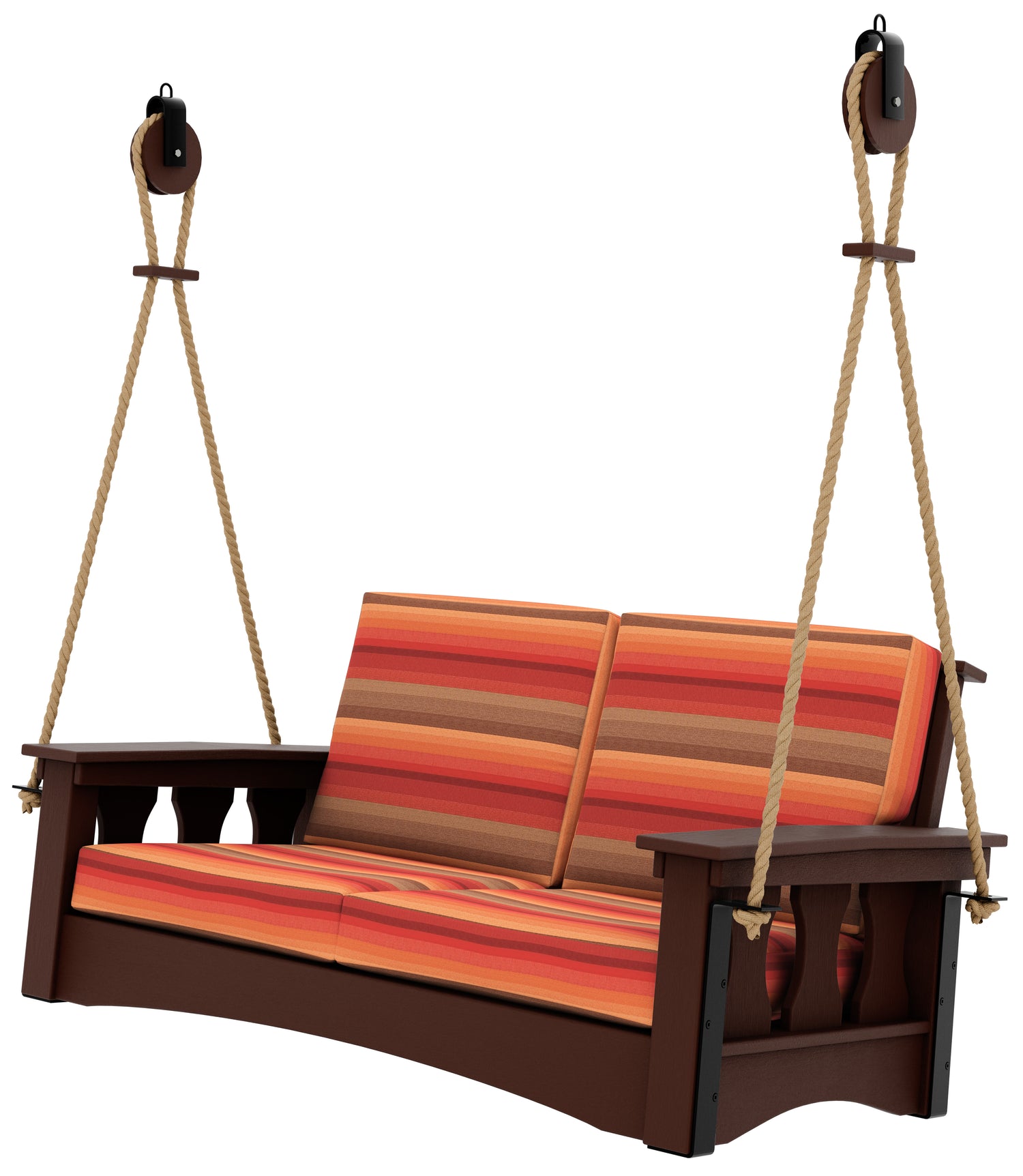 Base Color: Tudor Brown | Fabric Color: Astoria Sunset