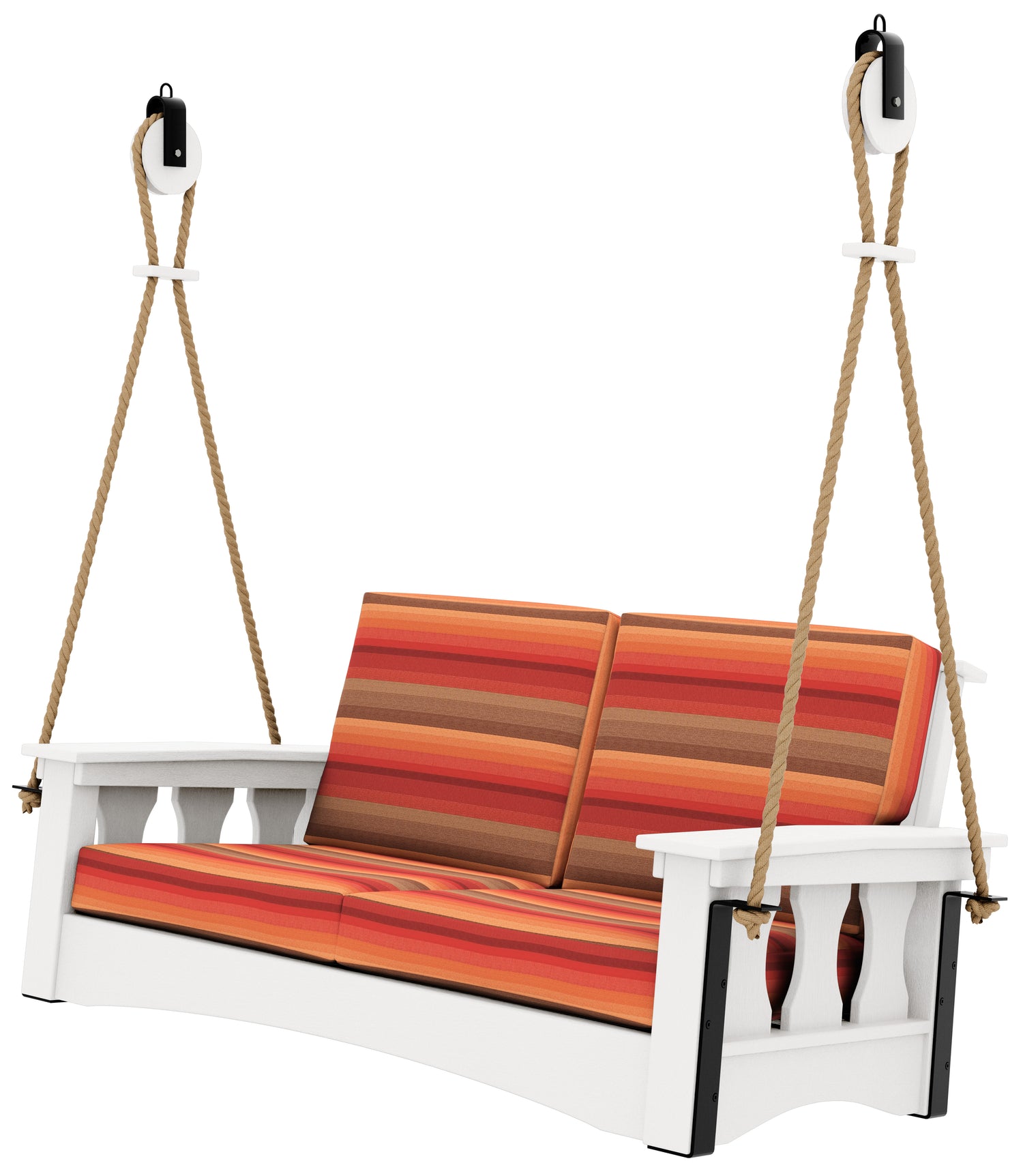 Base Color: White | Fabric Color: Astoria Sunset