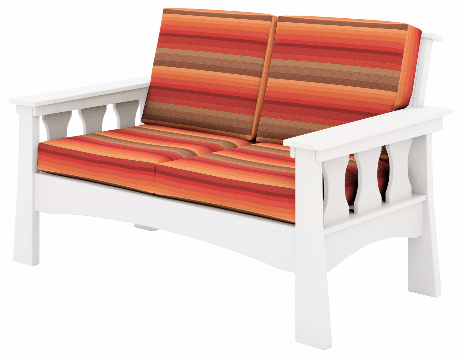 Base Color: White | Fabric Color: Astoria Sunset