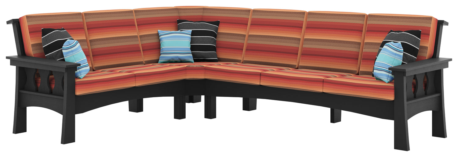 Base Color: Black | Fabric Color: Astoria Sunset