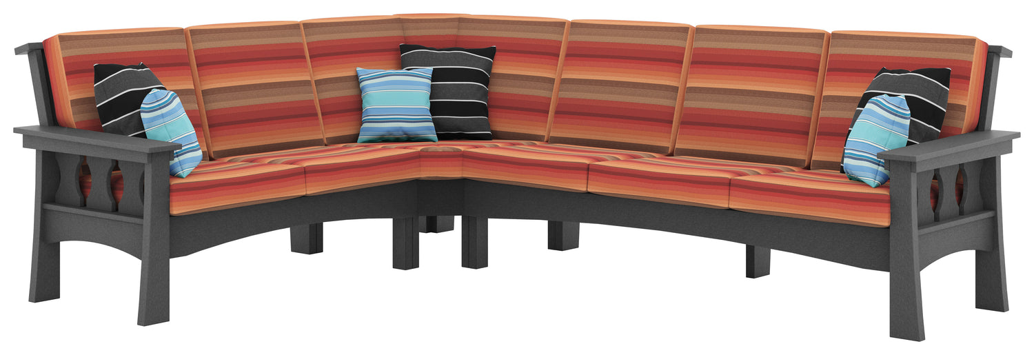 Base Color: Dark Gray | Fabric Color: Astoria Sunset