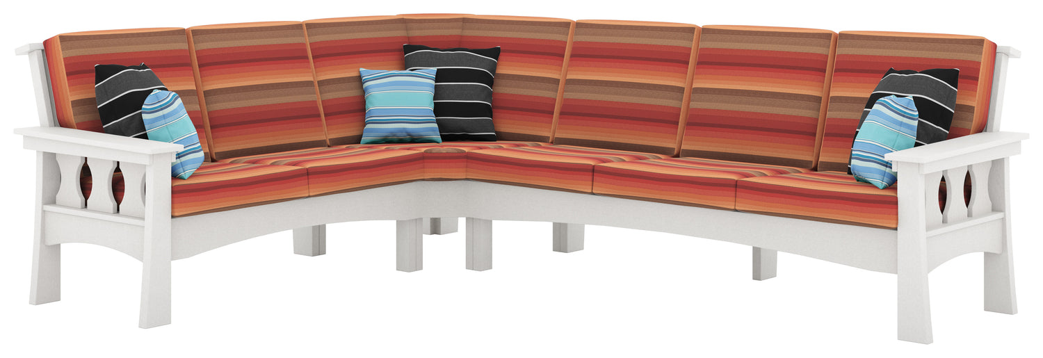 Base Color: White | Fabric Color: Astoria Sunset