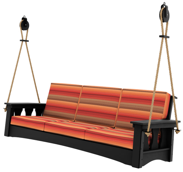 Base Color: Black | Fabric Color: Astoria Sunset