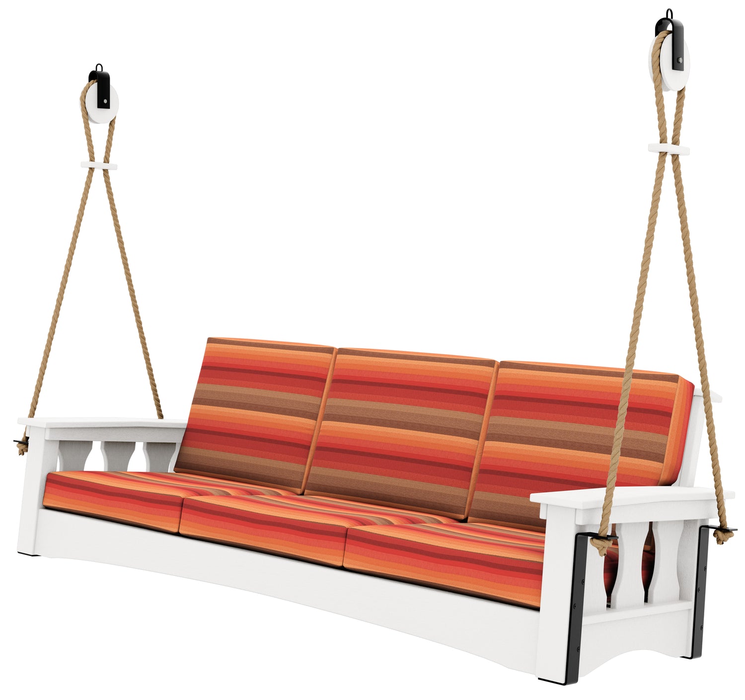 Base Color: White | Fabric Color: Astoria Sunset