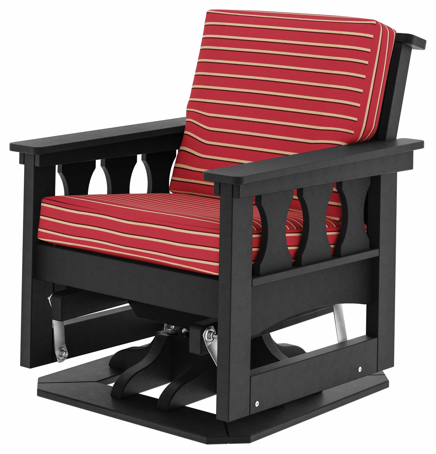 Base Color: Black | Fabric Color: Harwood Crimson