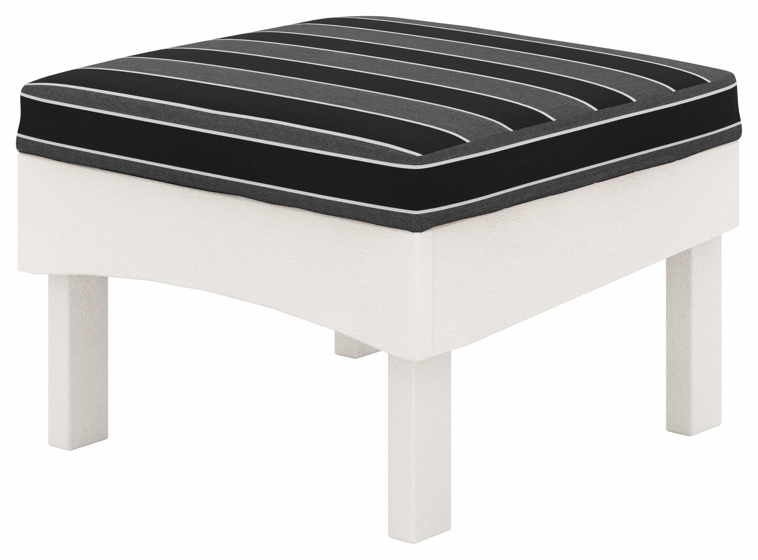 Base Color: White | Fabric Color: Peyton Granite
