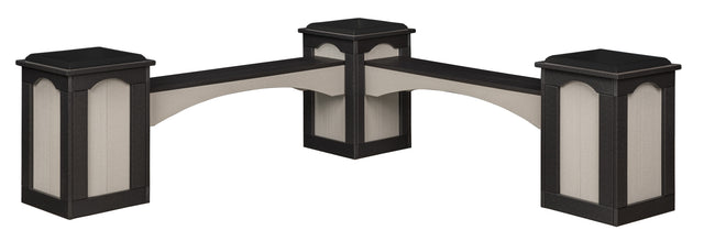 Black Insert - Base Color: Black | Accent Color: Light Gray