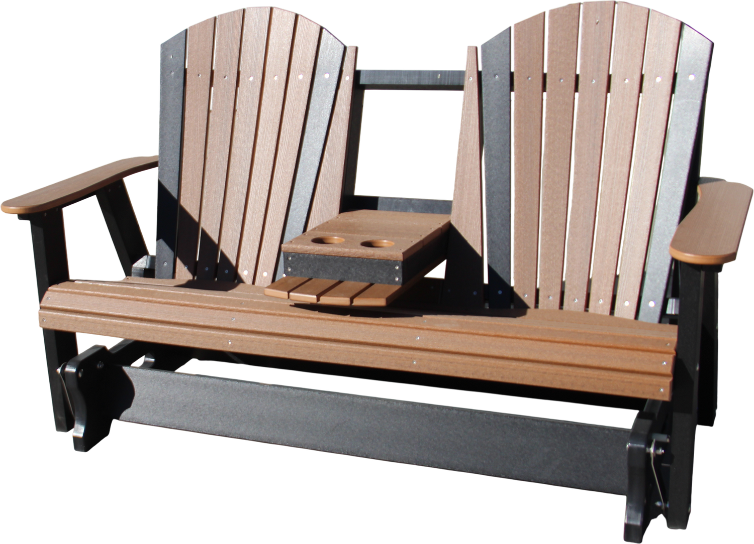 Adirondack 5’ Glider with Console