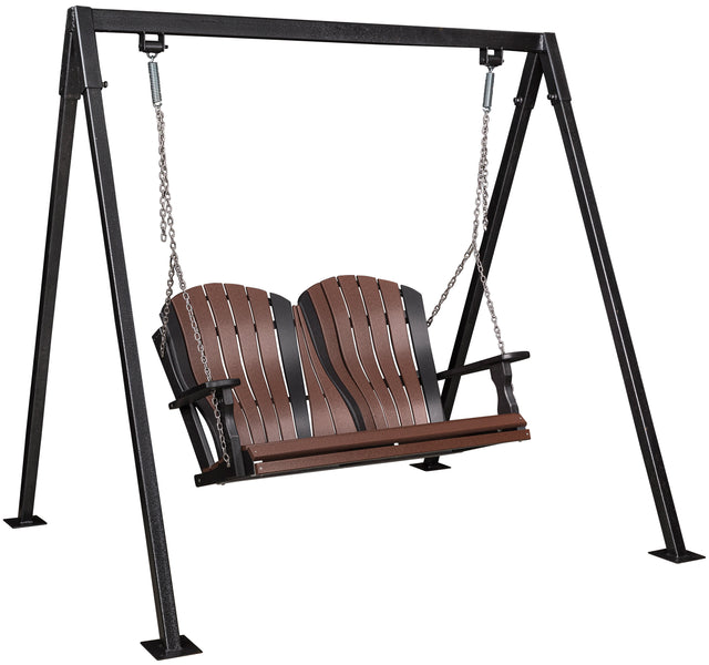 4' w/Frame - Base Color: Black | Accent Color: Tudor Brown